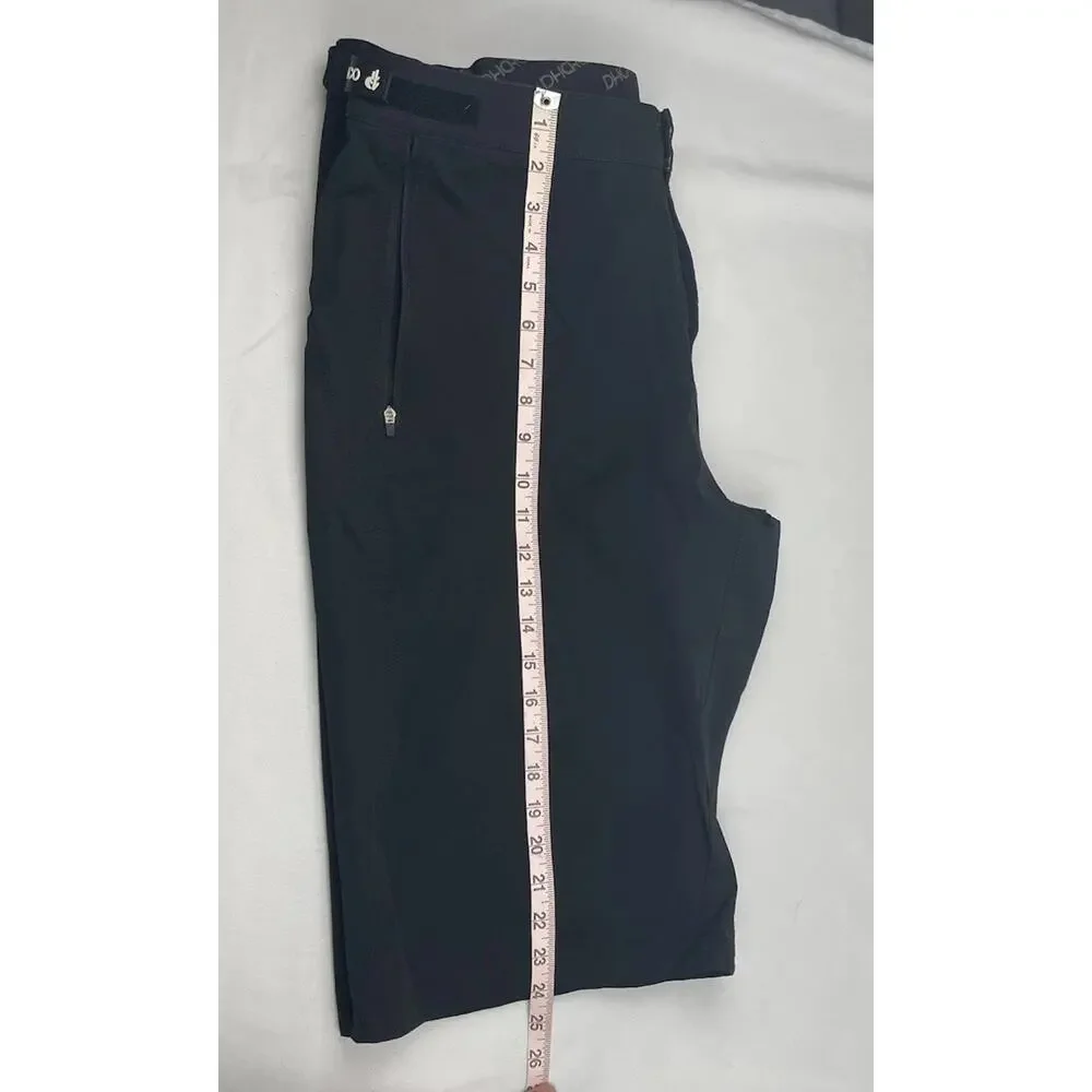 DHaRCO Shorts Mens 38x14 XXL Black MTB Bike Trail Stretch Adjustable Zip Pocket